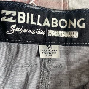 Billabong Men's Light Gray Hybrid Shorts